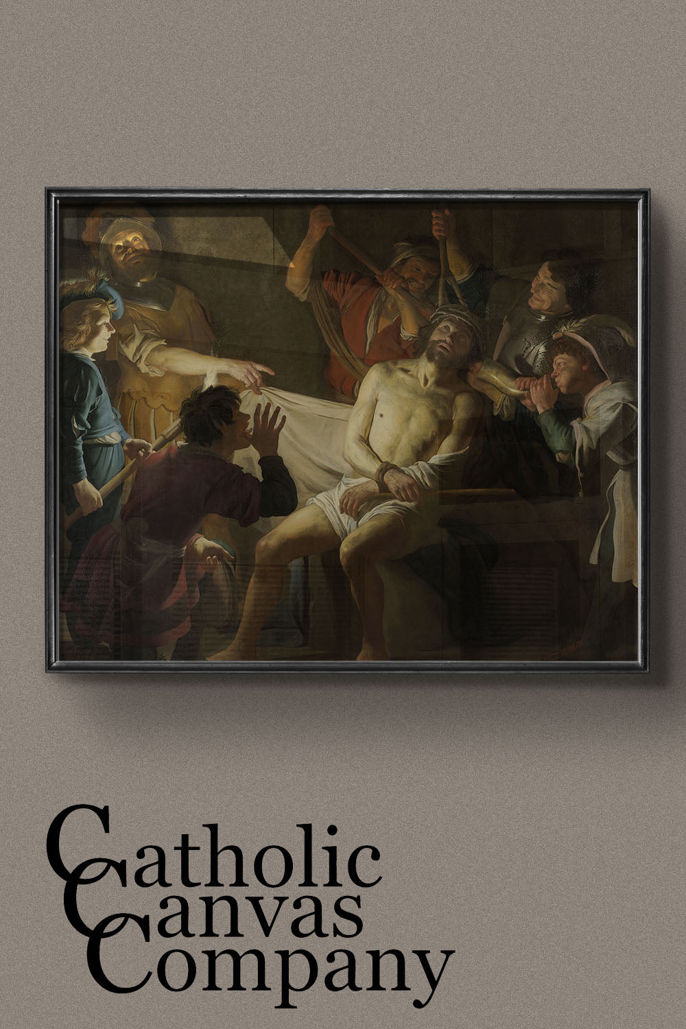 Christ Crowned with Thorns by Gerard van Honthorst