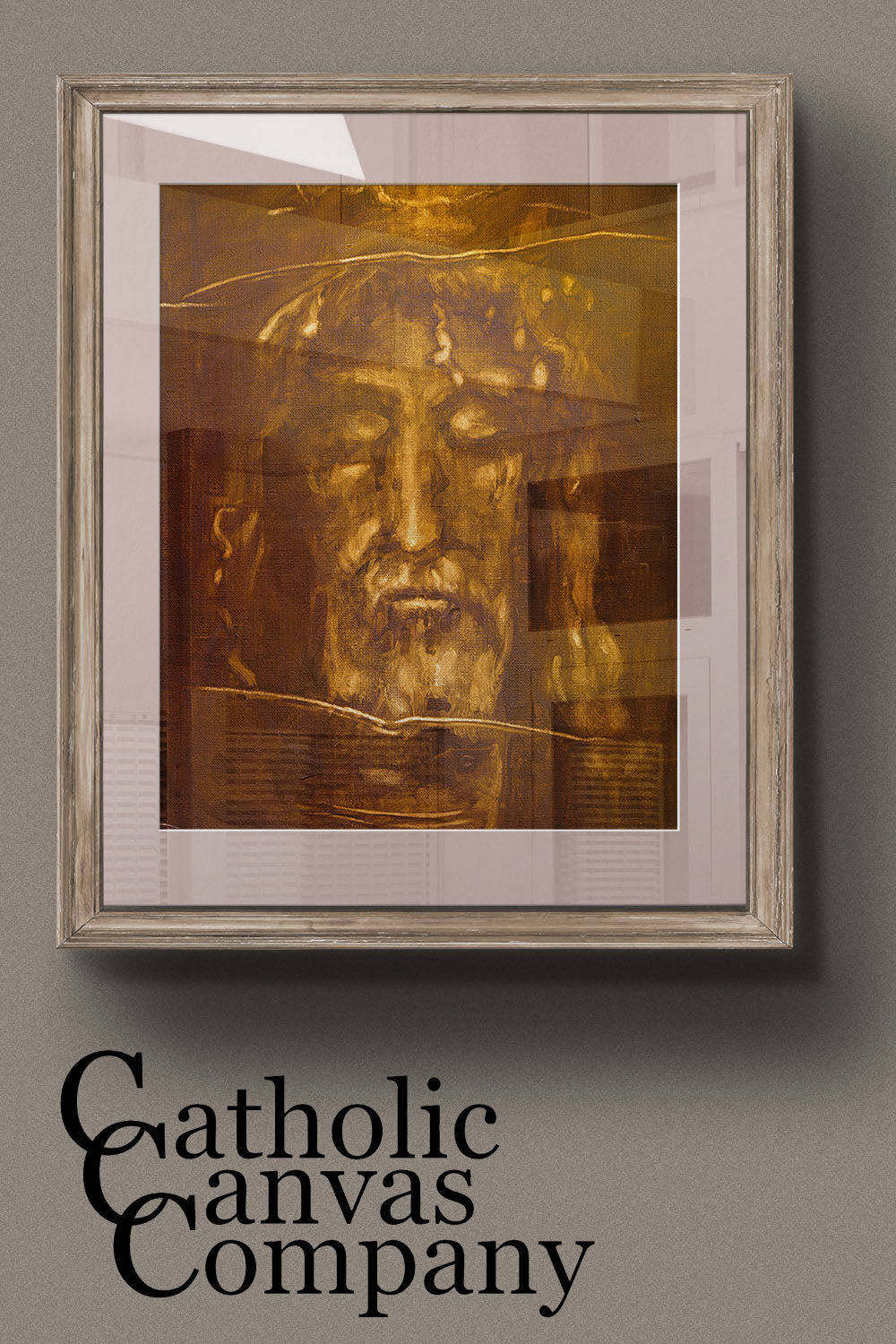The Holy Face of Jesus based on the Shroud of Turin