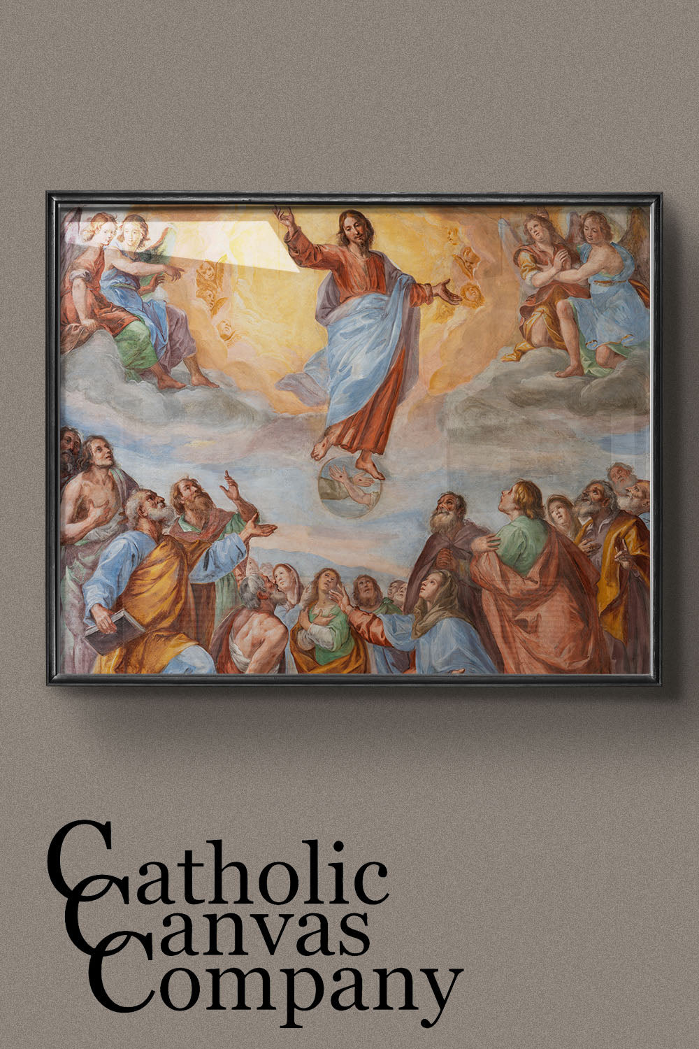 Ascension of the Lord by Giovanni Carlone