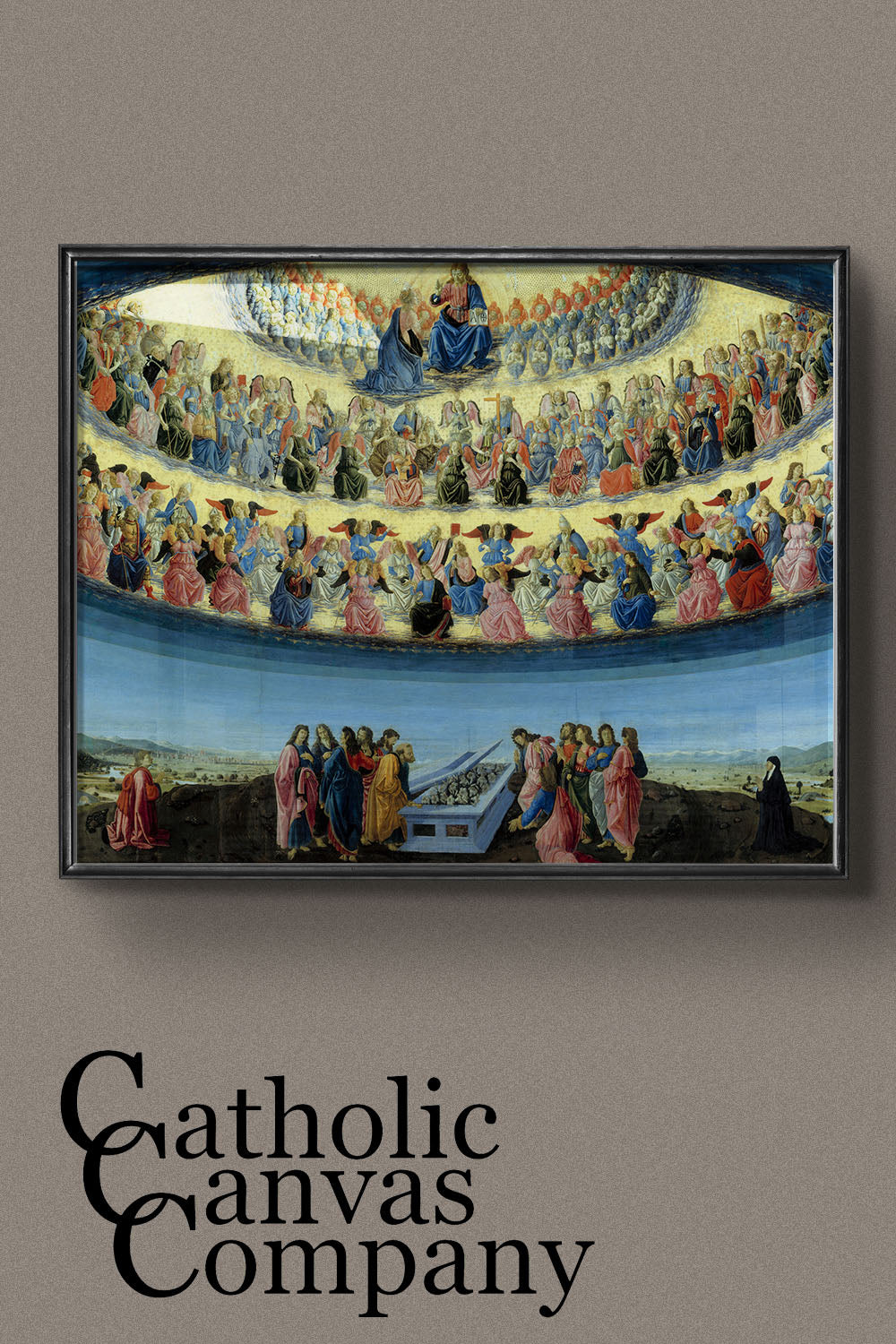 The Assumption of the Virgin by Francesco Botticini