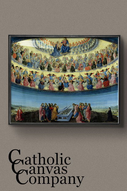 The Assumption of the Virgin by Francesco Botticini