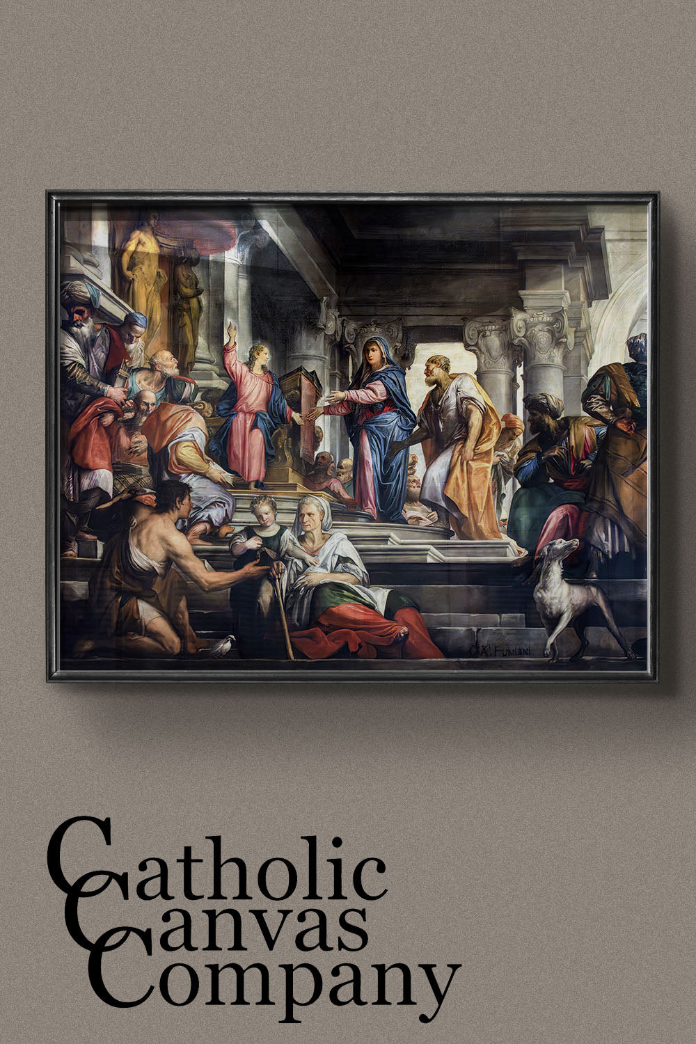 Finding of Jesus in the Temple by Antonio Fumiani