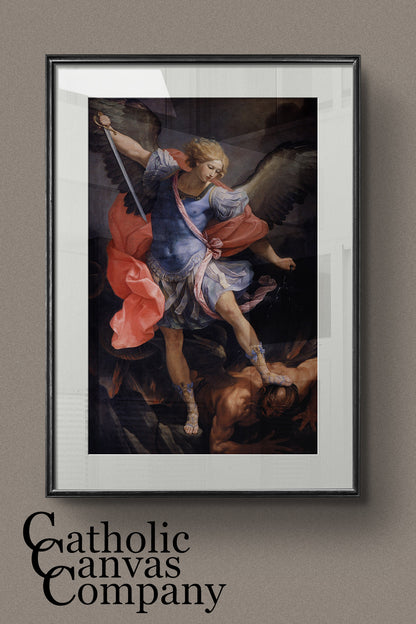 The Archangel Michael defeating Satan by Guido Reni