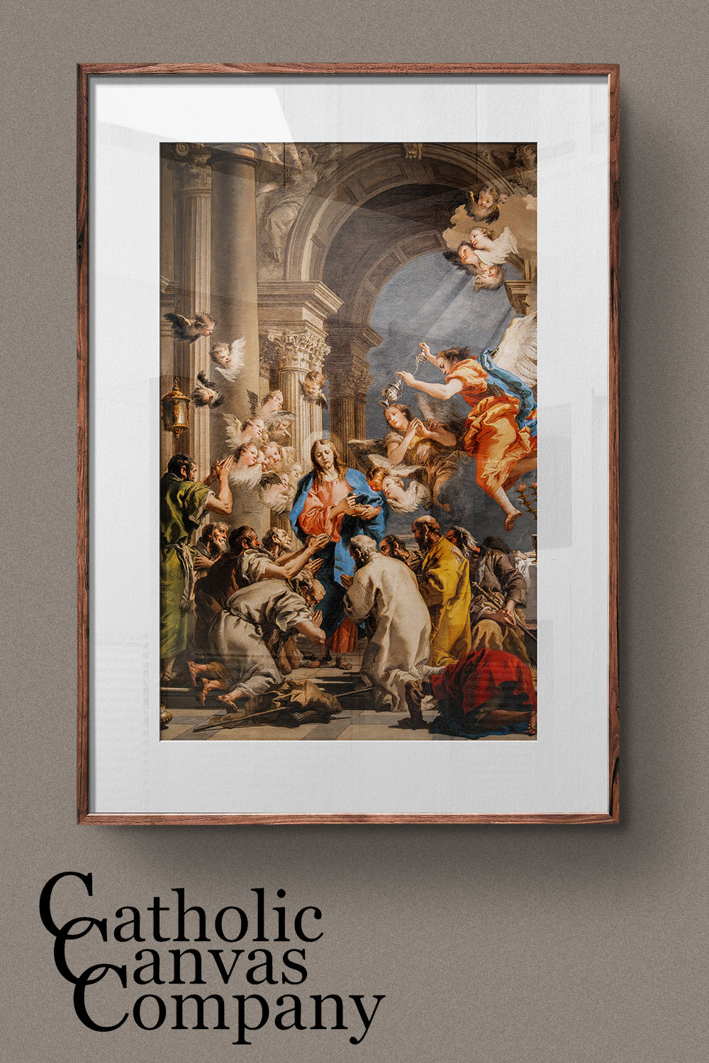 Institution of the Eucharist by Giandomenico Tiepolo