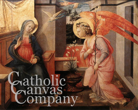 Annunciation by Fra Filippo Lippi