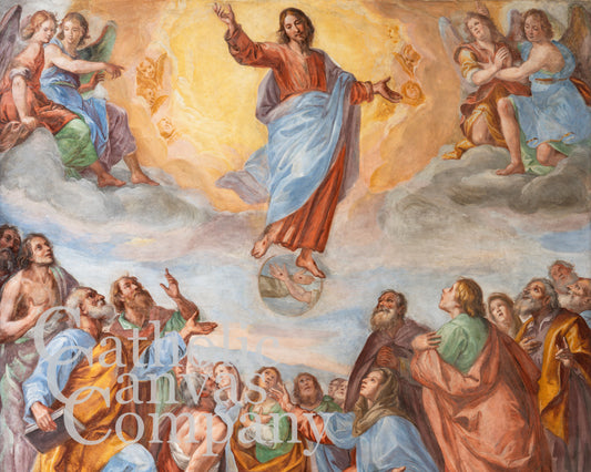 Ascension of the Lord by Giovanni Carlone