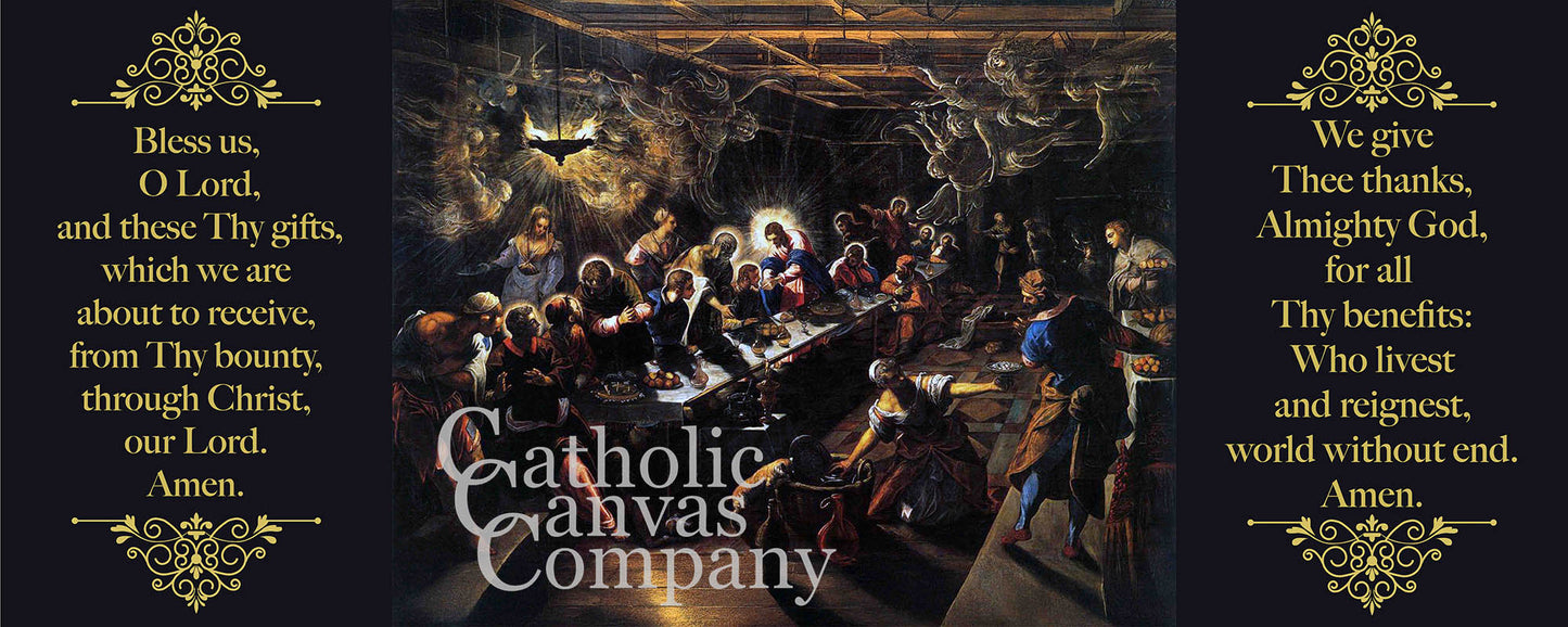 The Last Supper Triptych - Before and After Meal Prayers