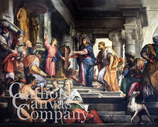 Finding of Jesus in the Temple by Antonio Fumiani