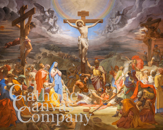 The Crucifixion by Pietro Gagliardi