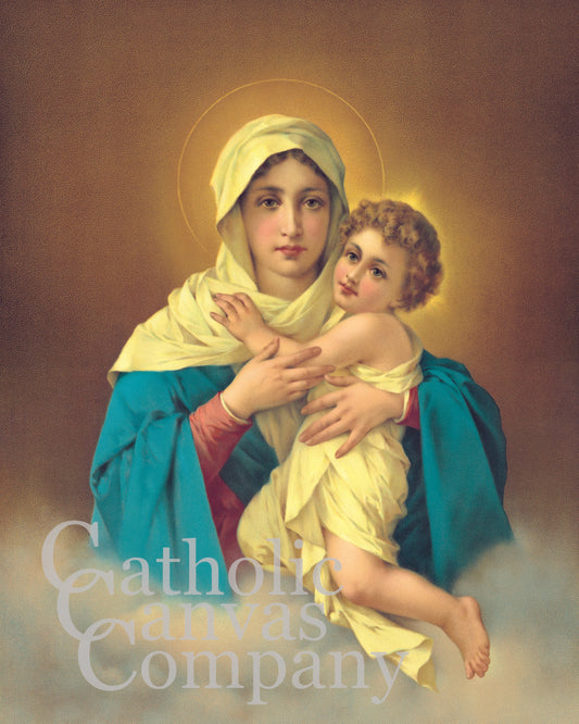 Mother Thrice Admirable by Luigi Crosio